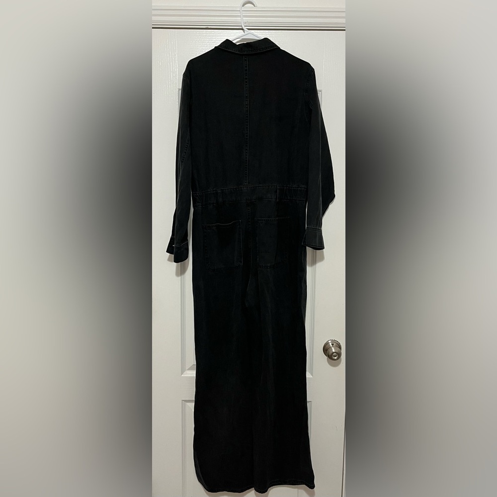 Universal Thread Black Button Up Jumpsuit - image 3